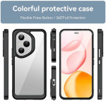 Силиконов гръб Rugged Armor за Honor 400 Pro 5G - черна рамка - 2