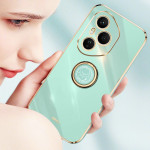Силиконов гръб марка XINLI за Honor 400 Pro 5G - зелен - 1