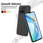 Силиконов гръб с верижка за Honor 400 Smart - черен - 2