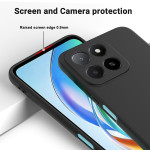 Силиконов гръб с верижка за Honor 400 Smart - черен - 3