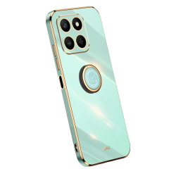 Силиконов гръб със стойка тип пръстен марка XINLI за Honor 400 Smart - зелен