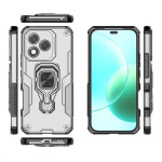 Хибриден гръб със стойка за Honor 400 Lite 5G - сив - 2
