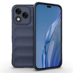 Подсилен силиконов гръб на ленти за Honor 400 Lite 5G - тъмно син