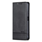 Кожен калъф страничен flip марка AZNS за Honor X6b &ndash; черен