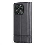 Кожен калъф страничен flip марка AZNS за Honor X6b &ndash; черен - 3