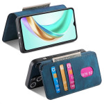 Кожен калъф страничен flip марка CaseNeo за Honor X6b – син - 0 Кожен калъф страничен flip марка CaseNeo за Honor X6b – син - 0
