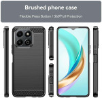 Силиконов гръб Rugged Armor за Honor X6b - черен - 1