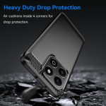 Силиконов гръб Rugged Armor за Honor X6b - черен - 0