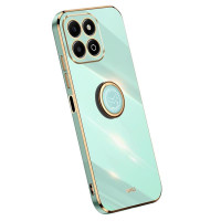 Силиконов гръб със стойка тип пръстен марка XINLI за Honor X6b - зелен