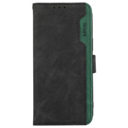 Кожен калъф страничен flip марка ABEEL за Honor Magic7 Lite 5G – черен
