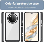 Силиконов гръб Rugged Armor за Honor Magic7 Lite 5G - черна рамка - 1