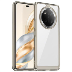Силиконов гръб Rugged Armor за Honor Magic7 Lite 5G - сива рамка