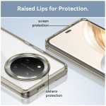 Силиконов гръб Rugged Armor за Honor Magic7 Lite 5G - сива рамка - 0
