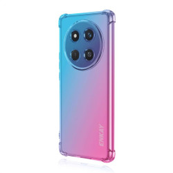 Силиконов гръб марка ENKAY за Honor Magic7 Lite 5G - цвят синьо - розов