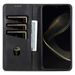 Кожен калъф страничен flip марка AZNS за Honor Magic7 Pro – черен - 2 Кожен калъф страничен flip марка AZNS за Honor Magic7 Pro – черен - 2