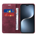 Калъф страничен flip марка BETOPNICE за Honor Magic7 Pro – винено червен - 2 Калъф страничен flip марка BETOPNICE за Honor Magic7 Pro – винено червен - 2