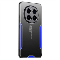 Алуминиев гръб за Honor Magic7 Pro - черен със синя рамка