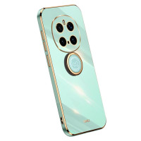 Силиконов гръб със стойка тип пръстен марка XINLI за Honor Magic7 Pro - зелен