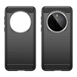 Силиконов гръб Rugged Armor за Honor Magic7 Pro - черен - 1