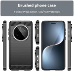 Силиконов гръб Rugged Armor за Honor Magic7 Pro - черен - 2