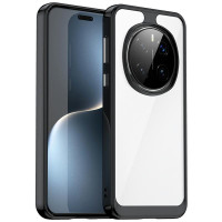 Силиконов гръб Rugged Armor за Honor Magic7 Pro - черна рамка