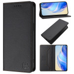 Кожен калъф тип портмоне марка RINACASIS за Honor X5c Plus – черен - 2 Кожен калъф тип портмоне марка RINACASIS за Honor X5c Plus – черен - 2