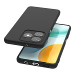 Силиконов гръб за Honor X5c Plus - черен - 0