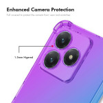Силиконов кейс за Honor X5c Plus - лилав градиент - 2