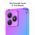 Силиконов кейс за Honor X5c Plus - лилав градиент - 0