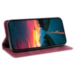Калъф страничен flip марка BETOPNICE за Honor X8c – винено червен - 1