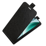 Кожен калъф flip за Honor X8c - черен - 1 Кожен калъф flip за Honor X8c - черен - 1