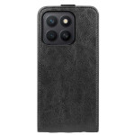 Кожен калъф flip за Honor X8c - черен - 2 Кожен калъф flip за Honor X8c - черен - 2