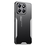 Алуминиев гръб за Honor X8c - черен със сребрист ръб