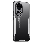Алуминиев гръб за Huawei Nova 13 - черен със сребрист ръб