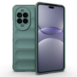 Подсилен силиконов гръб на ленти за Huawei Nova 13 Pro - зелен
