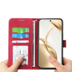 Калъф тип портмоне марка DIERFENG за Huawei Nova 14 Pro - червен - 2 Калъф тип портмоне марка DIERFENG за Huawei Nova 14 Pro - червен - 2