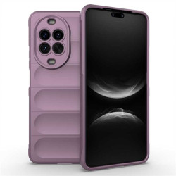 Подсилен силиконов гръб на ленти за Huawei Nova 14 Pro - лилав