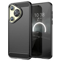 Силиконов гръб Rugged Armor за Huawei Pura 70 - черен