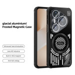 Алуминиев гръб за Huawei Pura 80 Pro/Pro+ марка ABEEL - черен - 1
