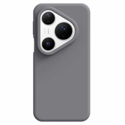 Силиконов гръб за Huawei Pura 80 Pro/Pro+ - сив