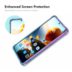 Силиконов гръб марка ENKAY за Huawei Pura 80 Pro/Pro+ - синьо - лилав - 2