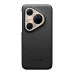 Калъф страничен флип марка QIALINO с прозорче за Huawei Pura 80 Ultra - черен - 5 Калъф страничен флип марка QIALINO с прозорче за Huawei Pura 80 Ultra - черен - 5