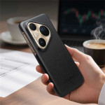 Калъф страничен флип марка QIALINO с прозорче за Huawei Pura 80 Ultra - черен - 4 Калъф страничен флип марка QIALINO с прозорче за Huawei Pura 80 Ultra - черен - 4
