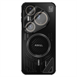 Алуминиев гръб за Huawei Pura 80 Ultra марка ABEEL - черен