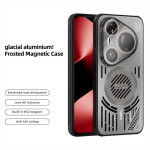 Алуминиев гръб за Huawei Pura 80 Ultra марка ABEEL - сив - 0