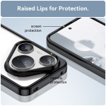 Силиконов гръб Rugged Armor за Huawei Pura 80 Ultra - черна рамка - 2