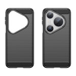 Силиконов гръб Rugged Armor за Huawei Pura 80 Ultra - черен - 1
