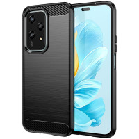 Силиконов гръб Rugged Armor за Honor 200 Lite 5G - черен