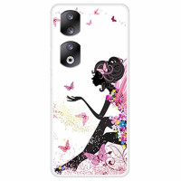 Силиконов гръб за Honor 90 - фея