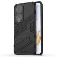 Хибриден гръб със стойка марка BIBERCAS за Honor 90 - черен